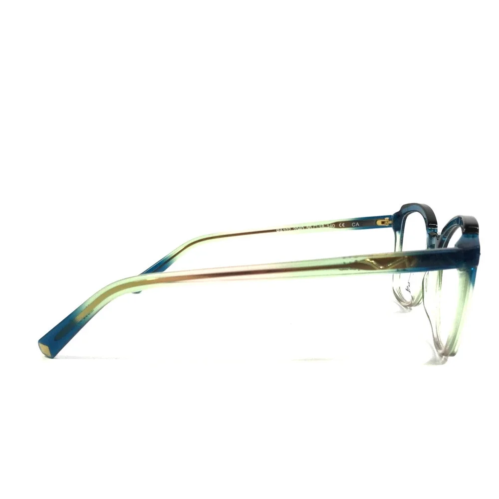 J.F. Rey Petite Eyeglasses Frames PA102 2040 Gradient Blue Green Black 50-18-140
